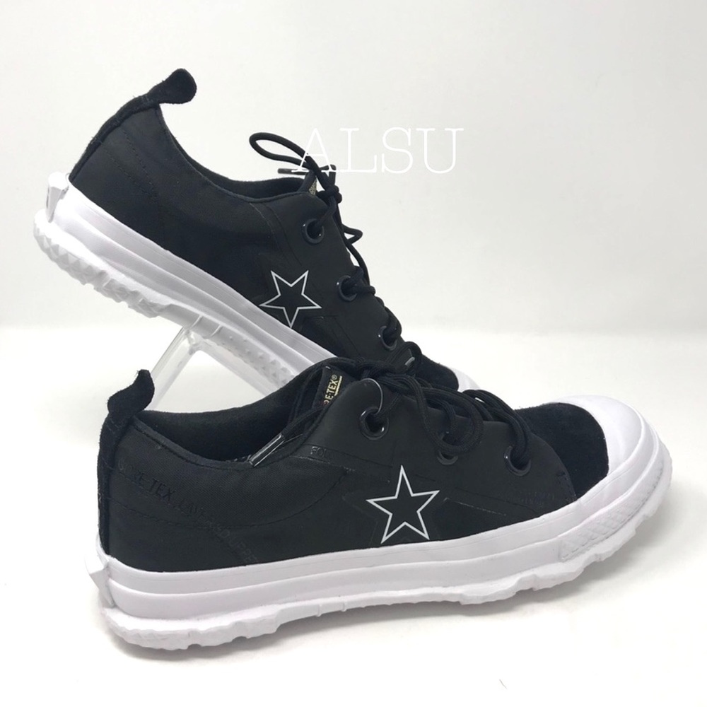 Converse One Star MC18 OX Gore-Tex Black White W - Picture 2 of 8